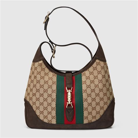 borsa jackie gucci con g wave|gucci borse jackie.